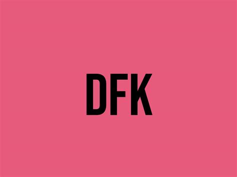 what does dfk mean